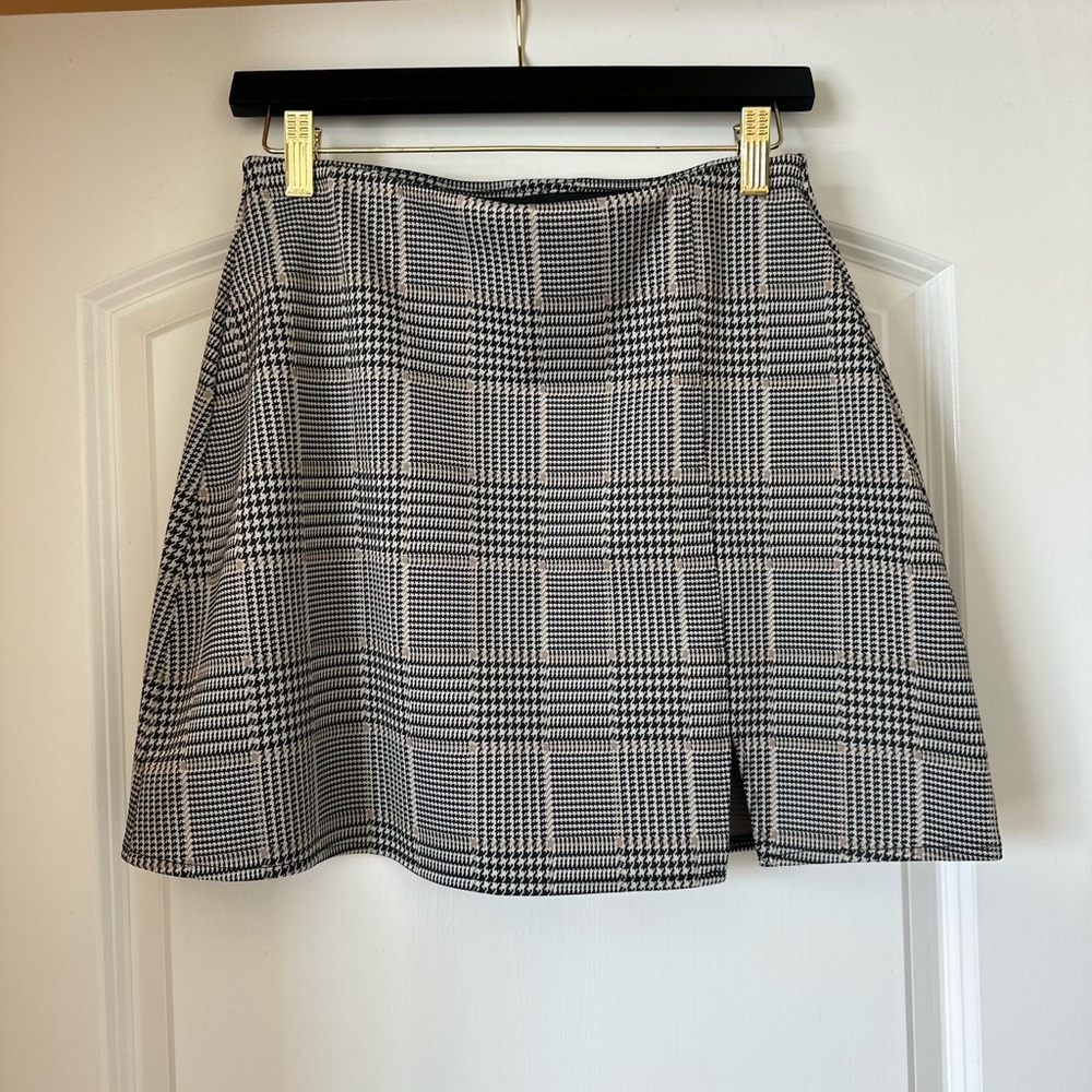 H&M Plaid skirt